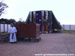 Click to enlarge photo of altar model in Eureka