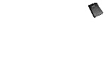 White background with small Bible in upper right corner, for scripture presentation