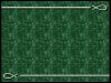 powerpoint template, green textured background with fish symbol rule on top and bottom border
