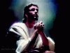 Painting of Jesus praying, full screen image