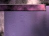 Abstract putple background made from images of a nebula, with borders on left and top