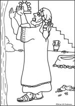 zacchaeus coloring page