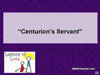 Centurian's Servant Flip Chart Cover Page.