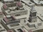Photo of model of buidings in Jerusalem, including first-century Tomb of David