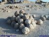Roman artillary from the siege of Masada.