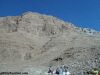 Color photo showing height of Masada.