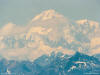 majestic snow-capped mountain photo for use as a powerpoint background