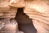 Color photo from Qumran area, where dead sea scrolls were found.