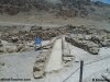 Color photo of Qumran water channel.