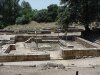 Color photo of ruins of pagan altar at Dan, in Galilee.