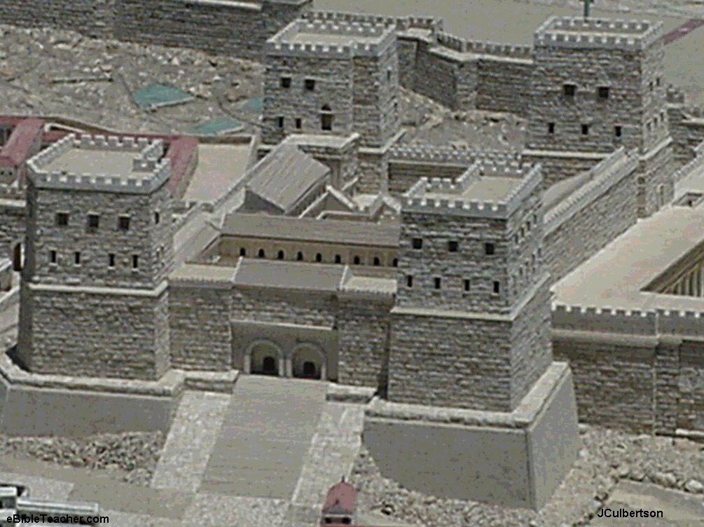 citadel.jpg ANTONIO'S FORTRESS: Antonio's Fortress, built by Herod the Great 
