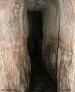 Color photo of Hezekiah's tunnel from Jerusalem to water source for use during siege.