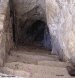 Color photo of Hezekiah's tunnel from Jerusalem to water source for use during siege.