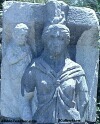 Color photo of carving of a popular Egyptian goddess.