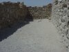 Color photo of ruins in Qumran, near dead sea scroll location.