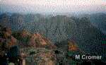 Color photo of Sinai mountain, where Moses received ten commandments from God.