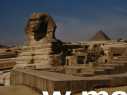 Color photo of sphinx in Egypt, free for use.