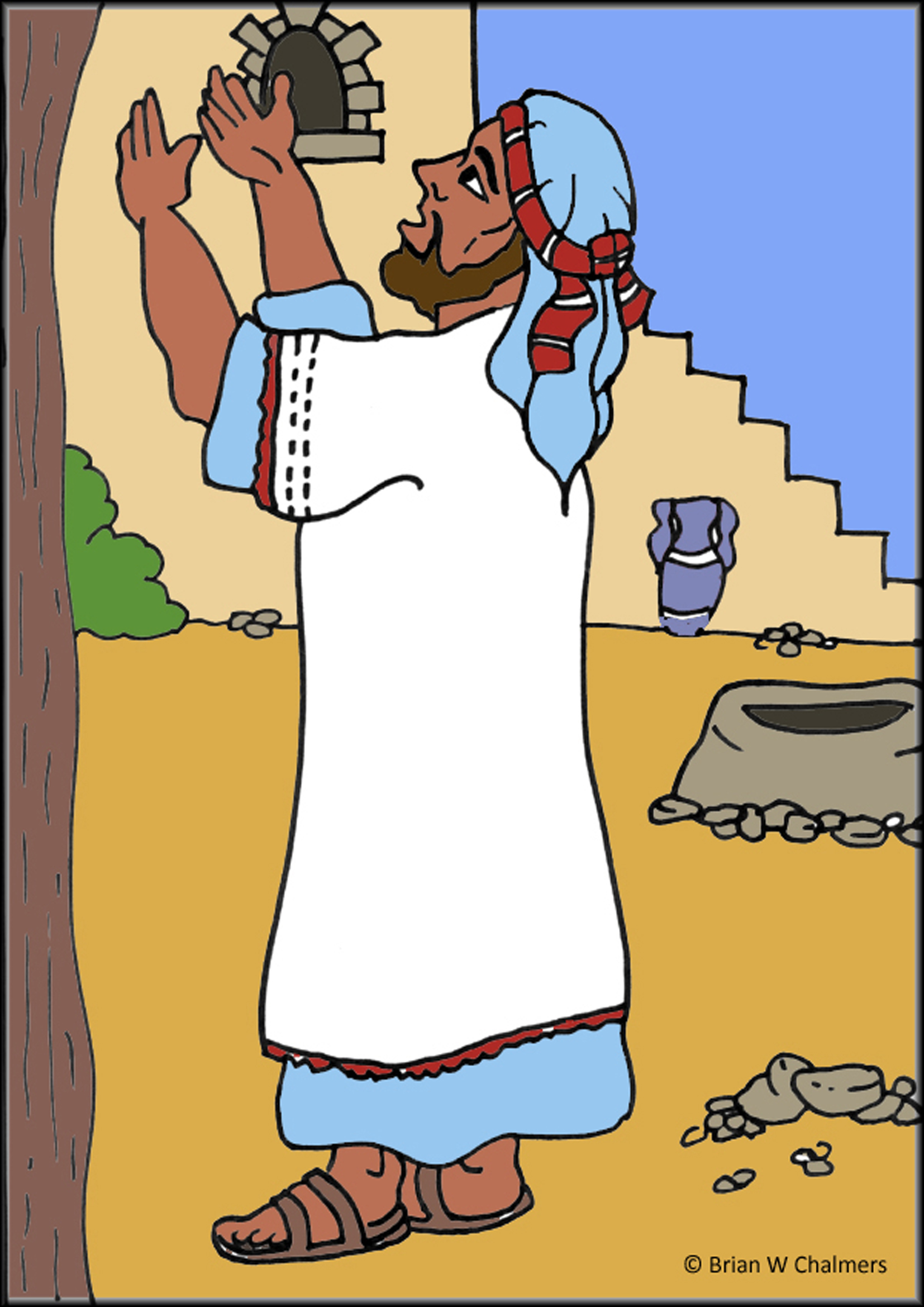 Zacchaeus Flip Chart | eBibleTeacher